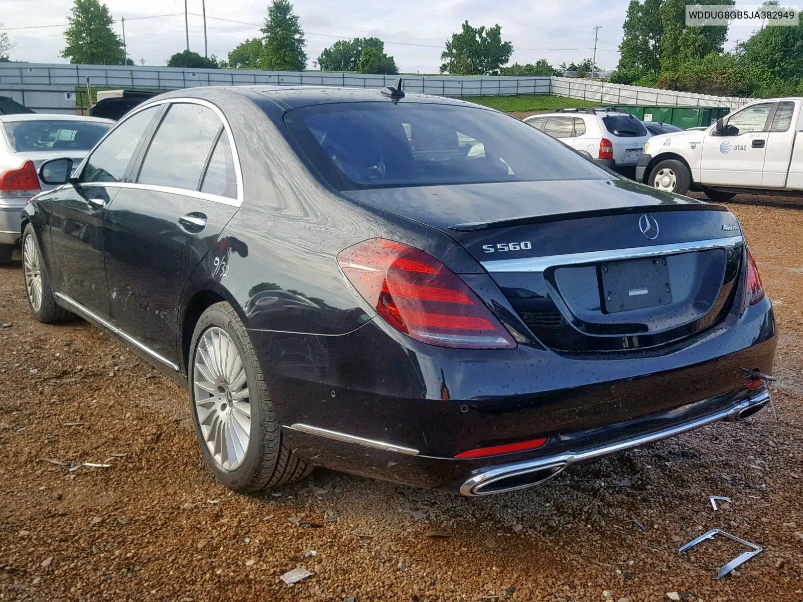2018 Mercedes-Benz S 560 4Matic VIN: WDDUG8GB5JA382949 Lot: 44189269