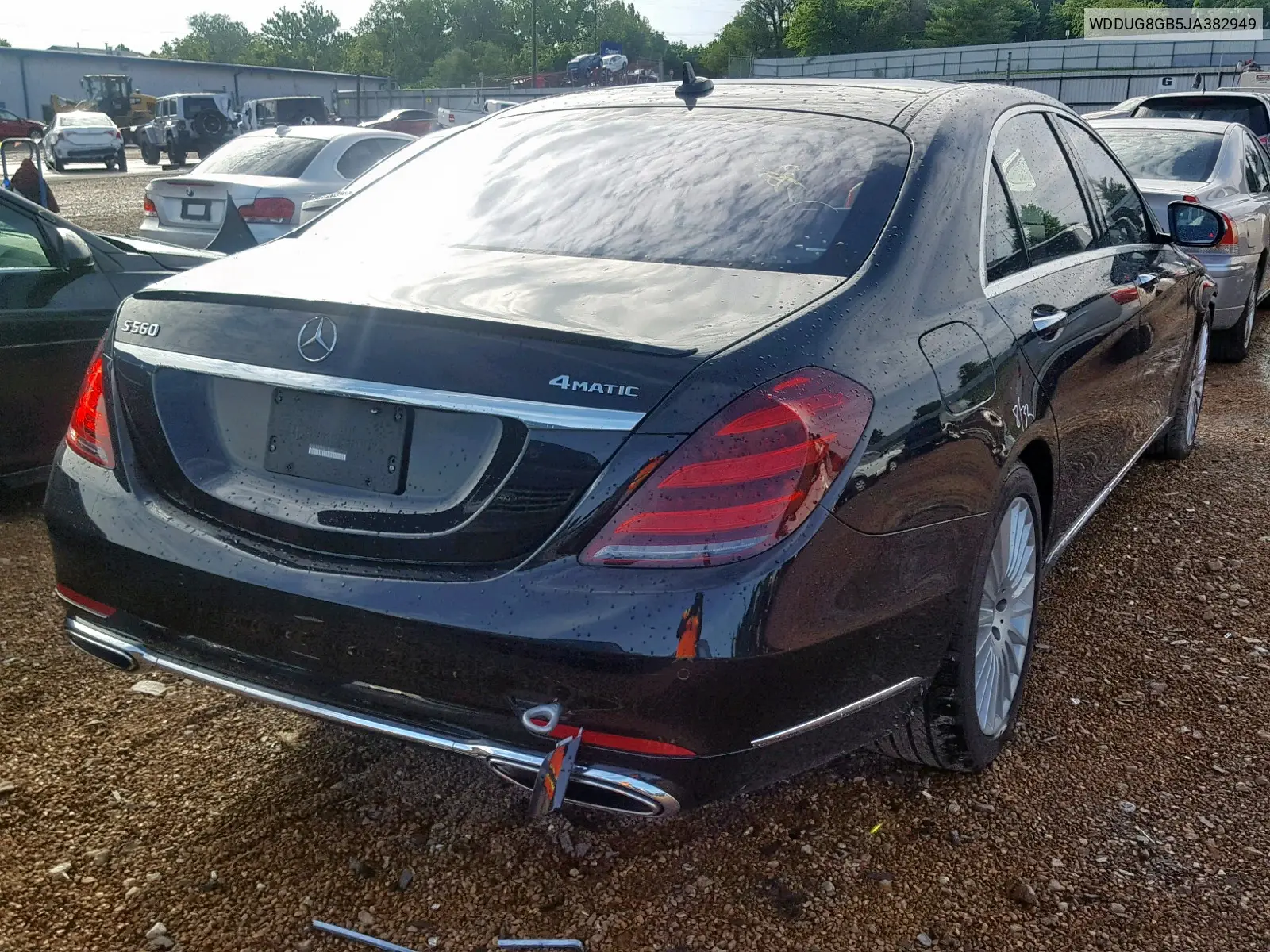 2018 Mercedes-Benz S 560 4Matic VIN: WDDUG8GB5JA382949 Lot: 44189269