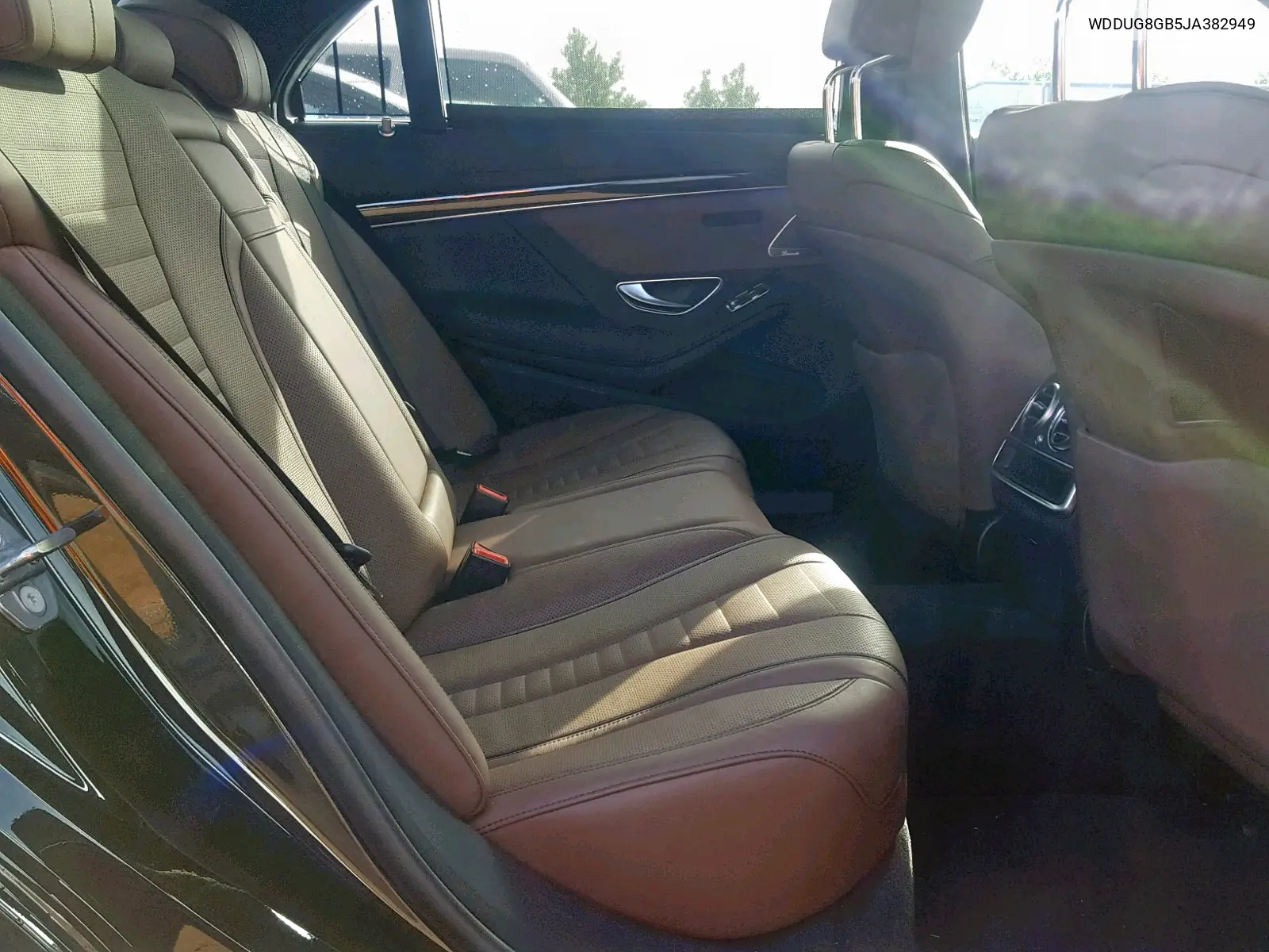 2018 Mercedes-Benz S 560 4Matic VIN: WDDUG8GB5JA382949 Lot: 44189269