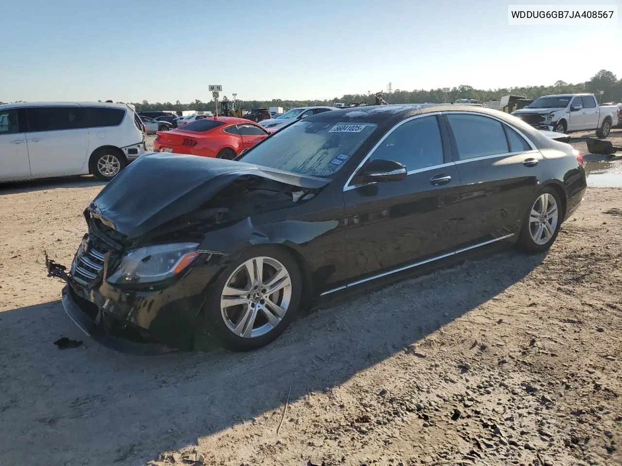 2018 Mercedes-Benz S 450 VIN: WDDUG6GB7JA408567 Lot: 57035285