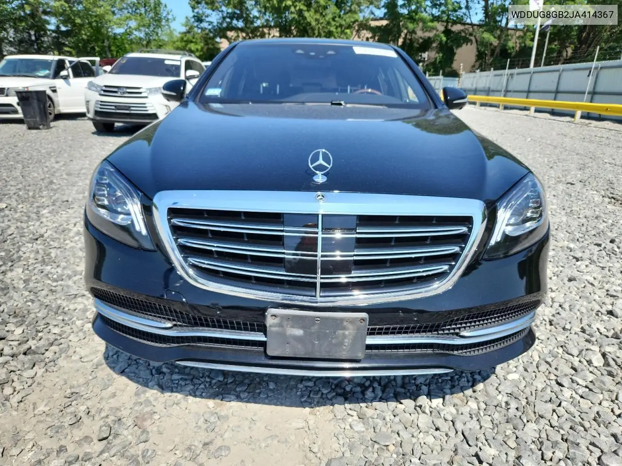 2018 Mercedes-Benz S 560 4Matic VIN: WDDUG8GB2JA414367 Lot: 62065625