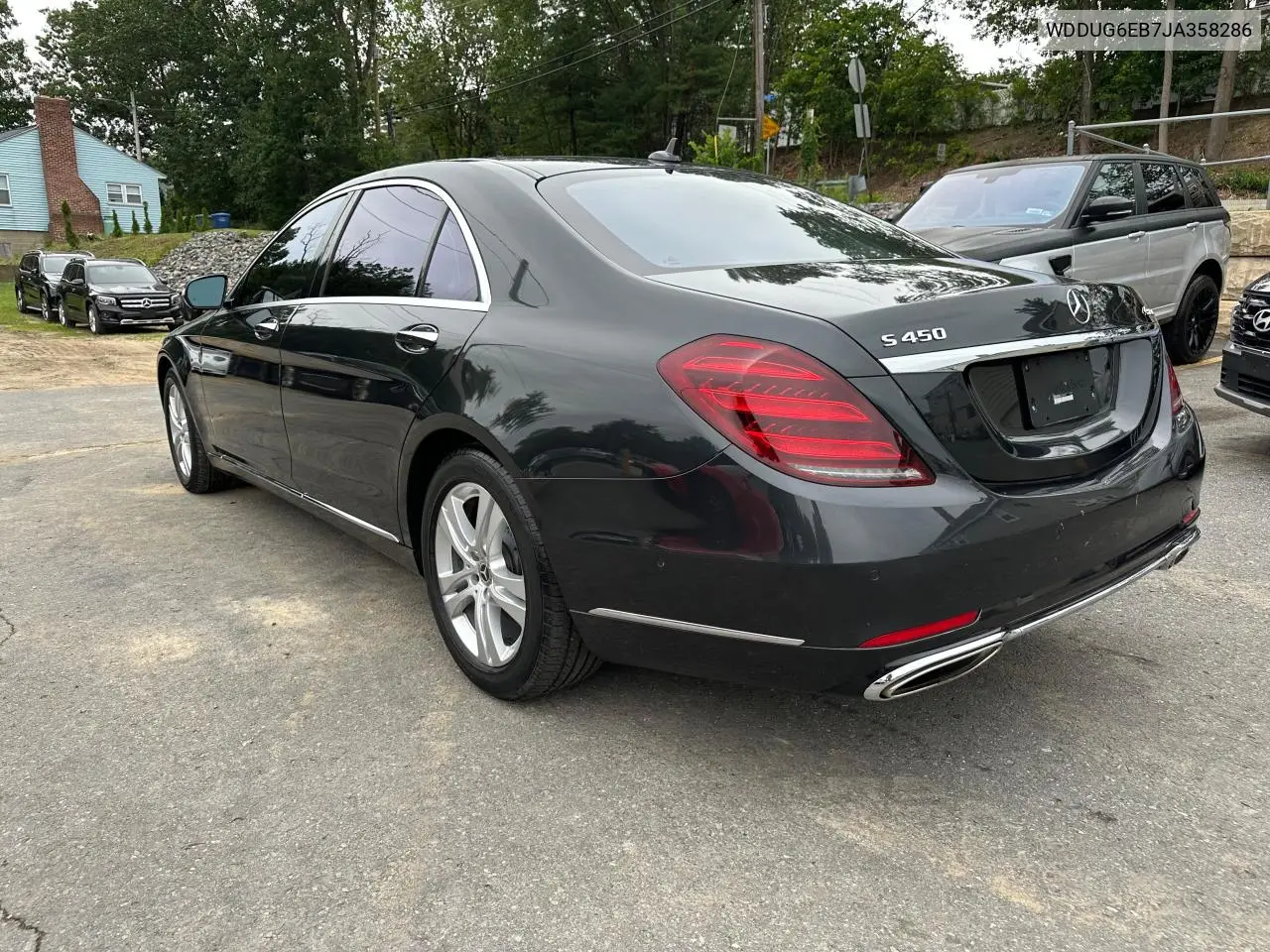 2018 Mercedes-Benz S 450 4Matic VIN: WDDUG6EB7JA358286 Lot: 62898215
