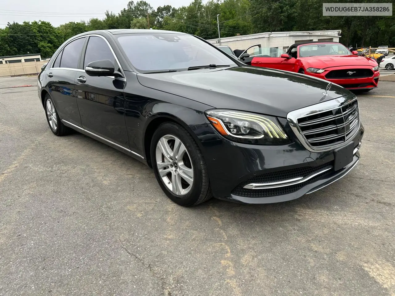 2018 Mercedes-Benz S 450 4Matic VIN: WDDUG6EB7JA358286 Lot: 62898215
