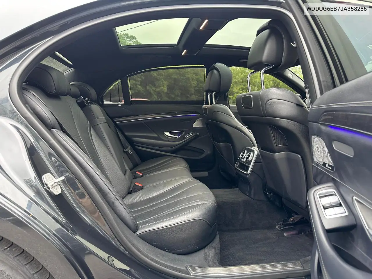 2018 Mercedes-Benz S 450 4Matic VIN: WDDUG6EB7JA358286 Lot: 62898215