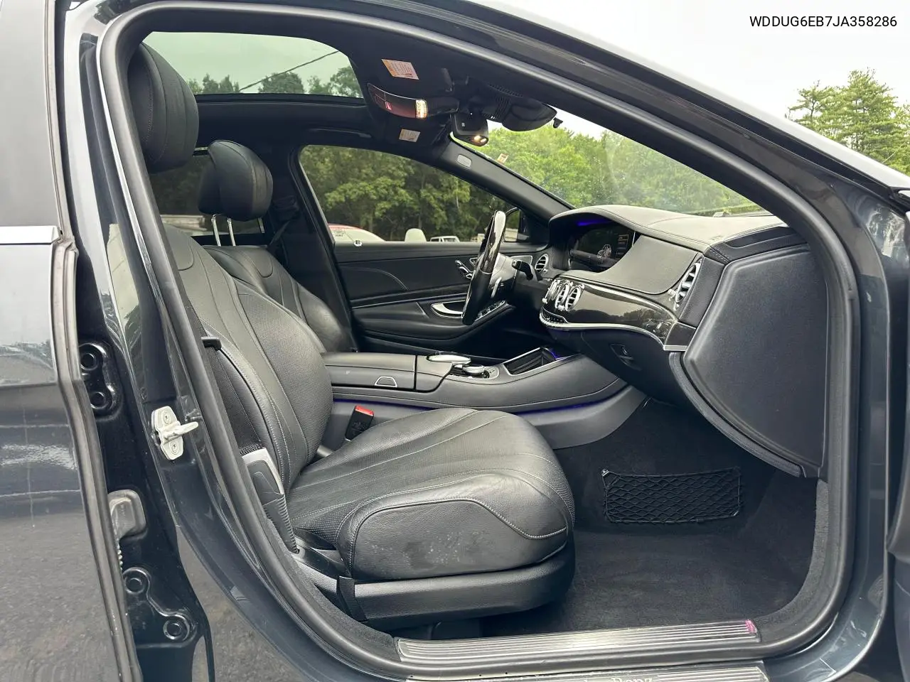 2018 Mercedes-Benz S 450 4Matic VIN: WDDUG6EB7JA358286 Lot: 62898215