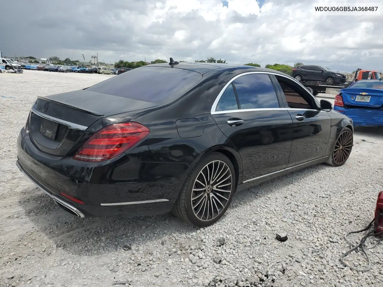 2018 Mercedes-Benz S 450 VIN: WDDUG6GB5JA368487 Lot: 62921355