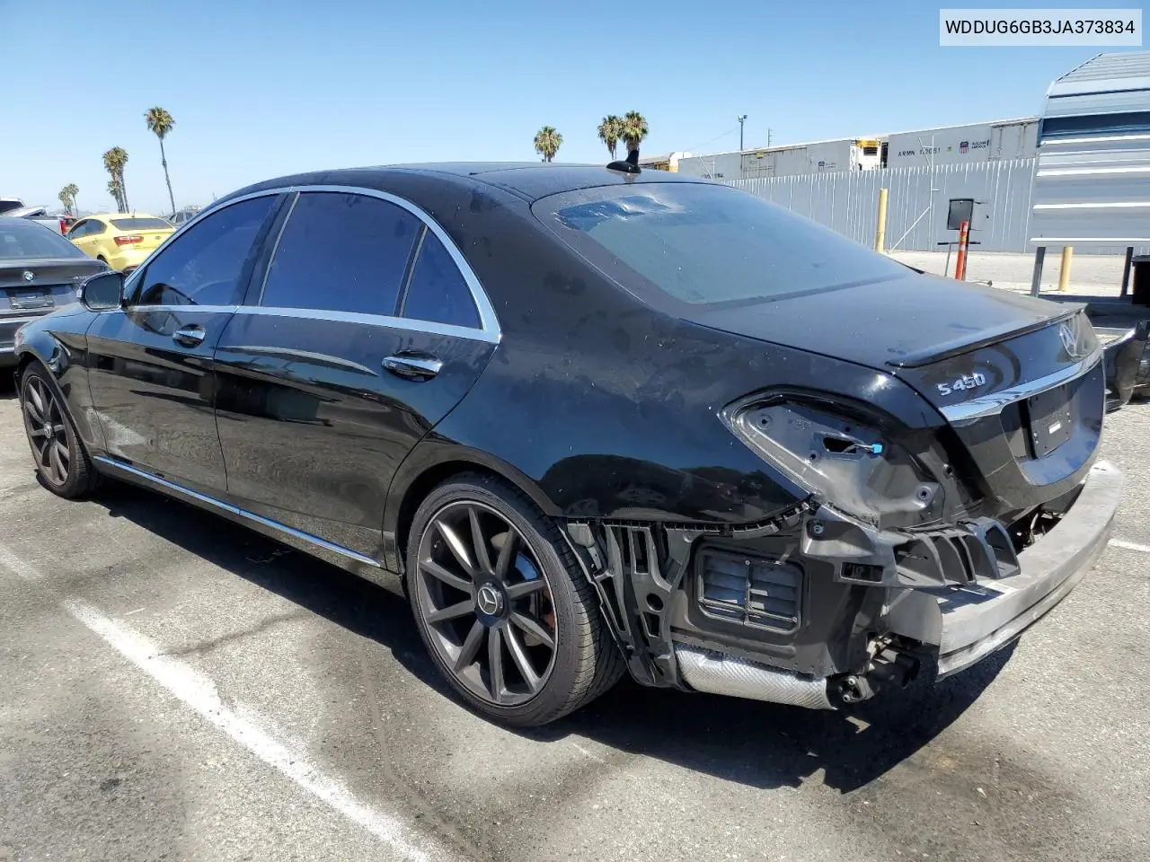 WDDUG6GB3JA373834 2018 Mercedes-Benz S 450