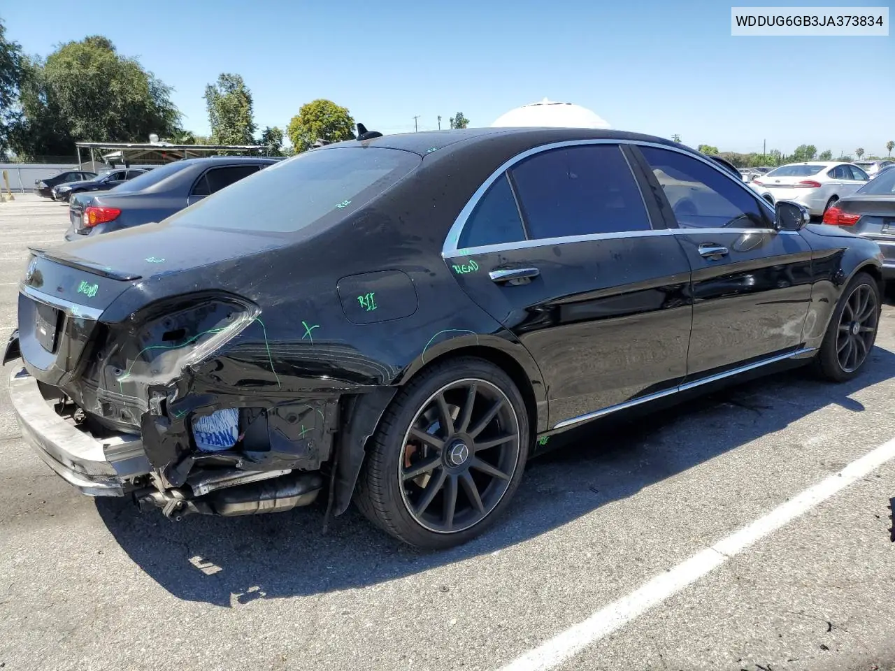 WDDUG6GB3JA373834 2018 Mercedes-Benz S 450