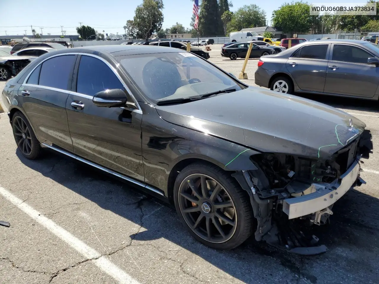 WDDUG6GB3JA373834 2018 Mercedes-Benz S 450