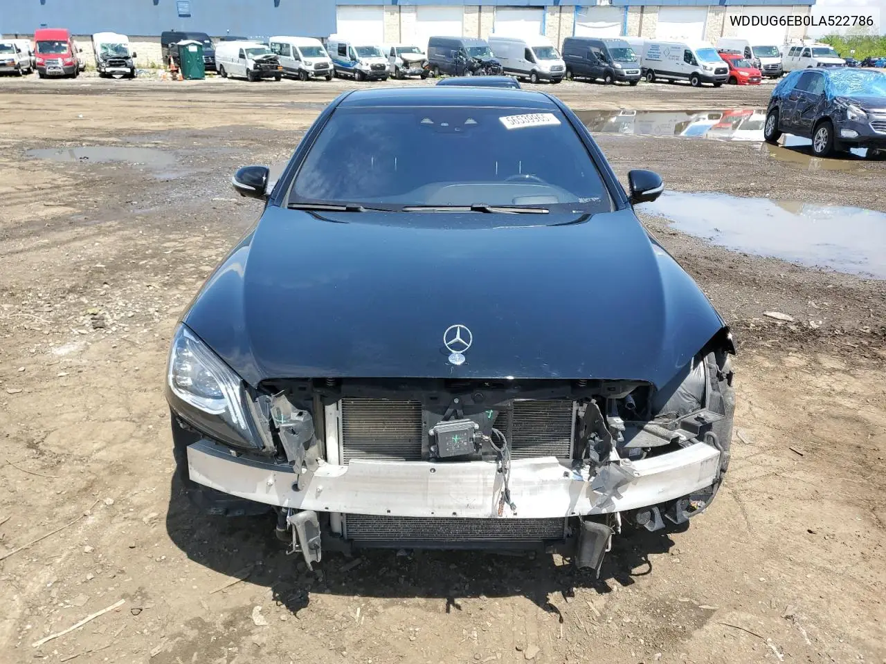 2020 Mercedes-Benz S 450 4Matic VIN: WDDUG6EB0LA522786 Lot: 56539965