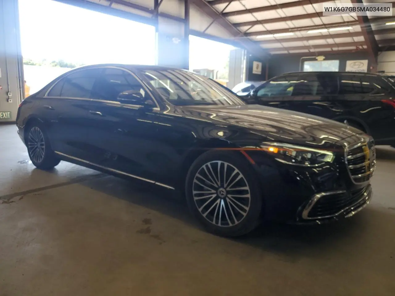 2021 Mercedes-Benz S 580 4Matic VIN: W1K6G7GB5MA034480 Lot: 62049525