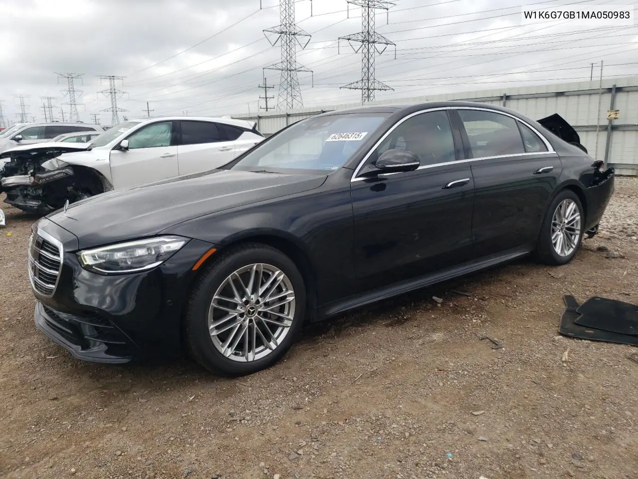 2021 Mercedes-Benz S 580 4Matic VIN: W1K6G7GB1MA050983 Lot: 62646315