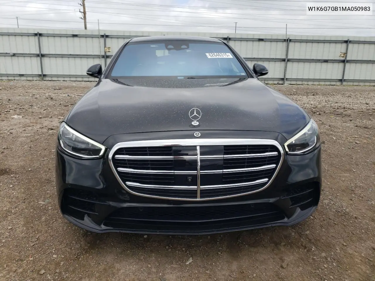 2021 Mercedes-Benz S 580 4Matic VIN: W1K6G7GB1MA050983 Lot: 62646315