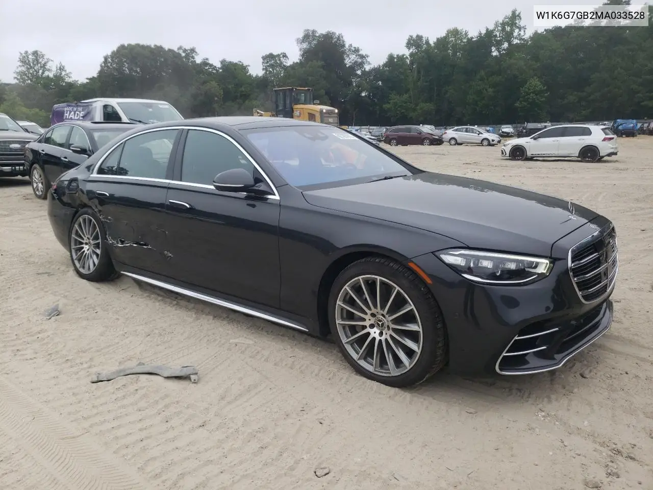 2021 Mercedes-Benz S 580 4Matic VIN: W1K6G7GB2MA033528 Lot: 62787415