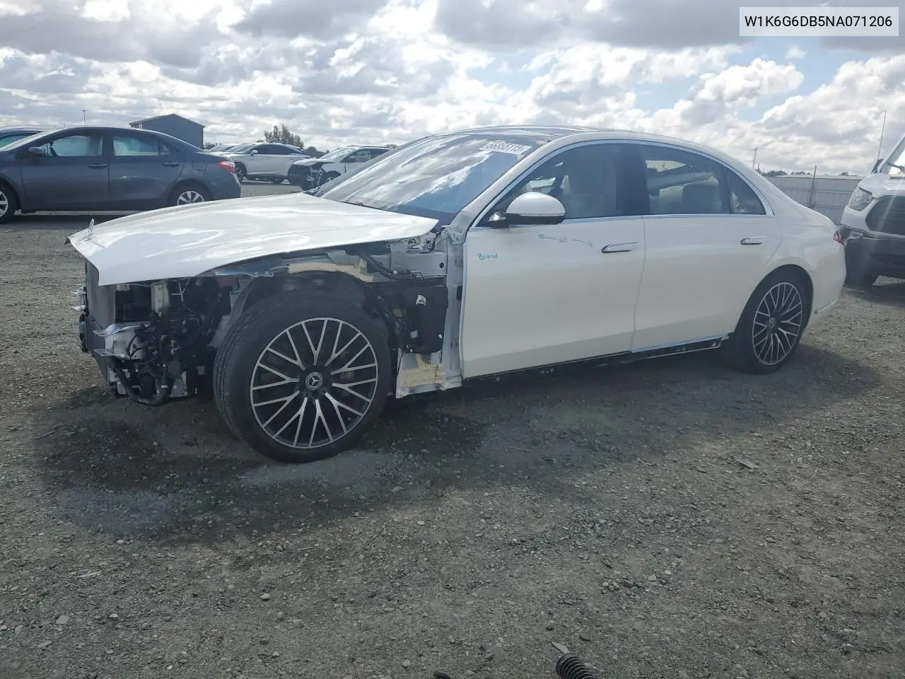 2022 Mercedes-Benz S 500 4Matic VIN: W1K6G6DB5NA071206 Lot: 56855115