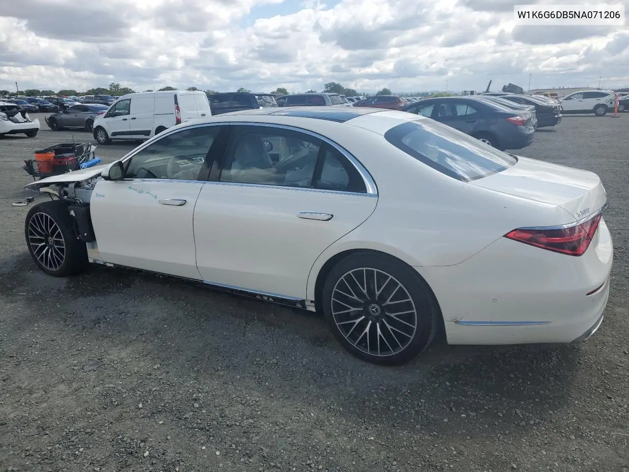 2022 Mercedes-Benz S 500 4Matic VIN: W1K6G6DB5NA071206 Lot: 56855115