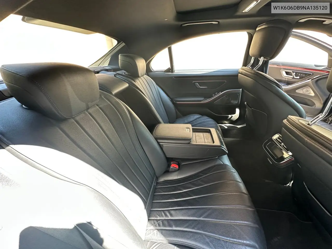 2022 Mercedes-Benz S 500 4Matic VIN: W1K6G6DB9NA135120 Lot: 62720385