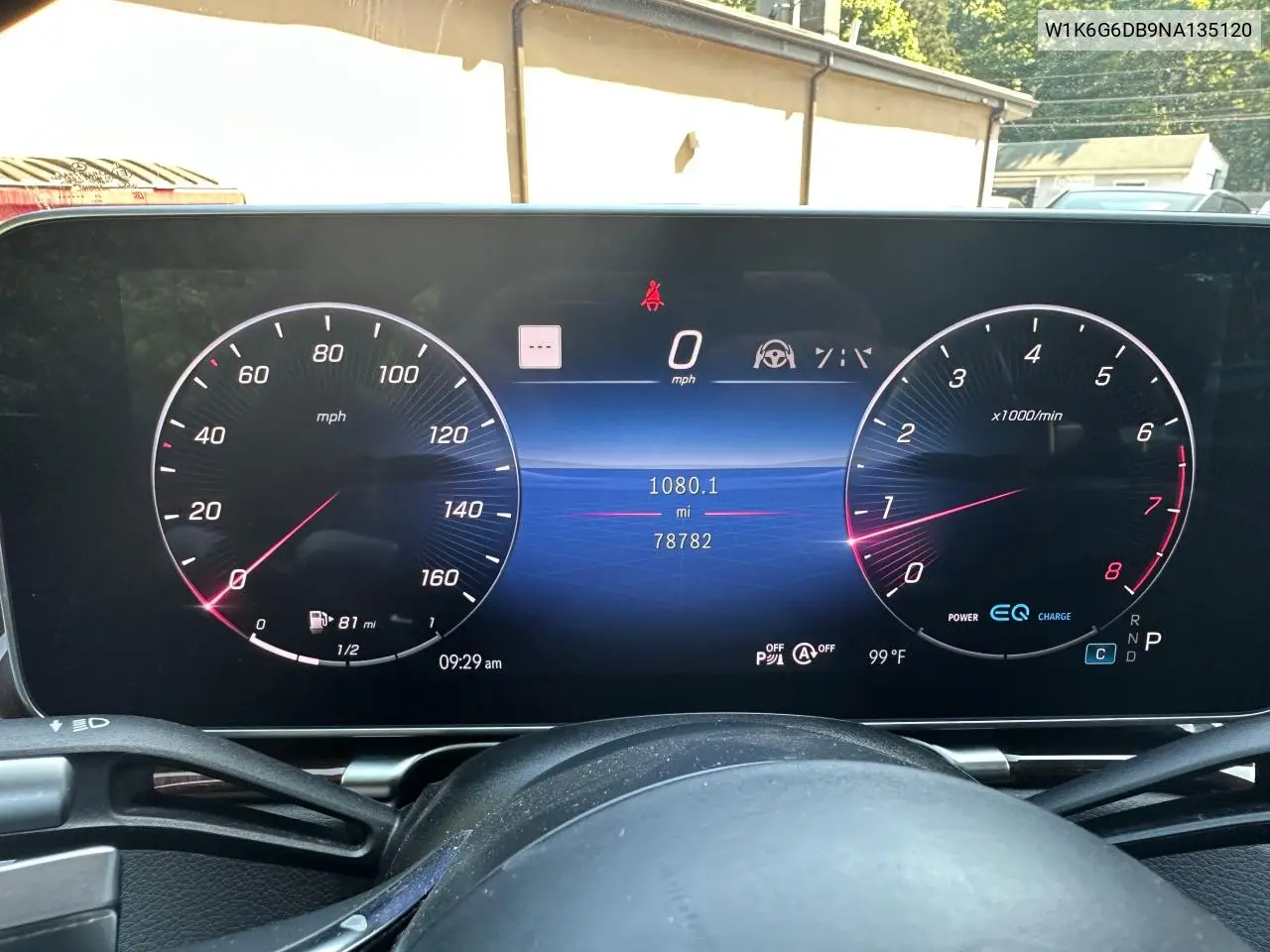 2022 Mercedes-Benz S 500 4Matic VIN: W1K6G6DB9NA135120 Lot: 62720385