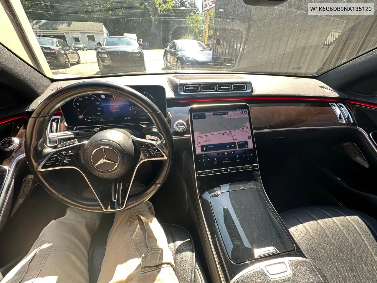 2022 Mercedes-Benz S 500 4Matic VIN: W1K6G6DB9NA135120 Lot: 62720385