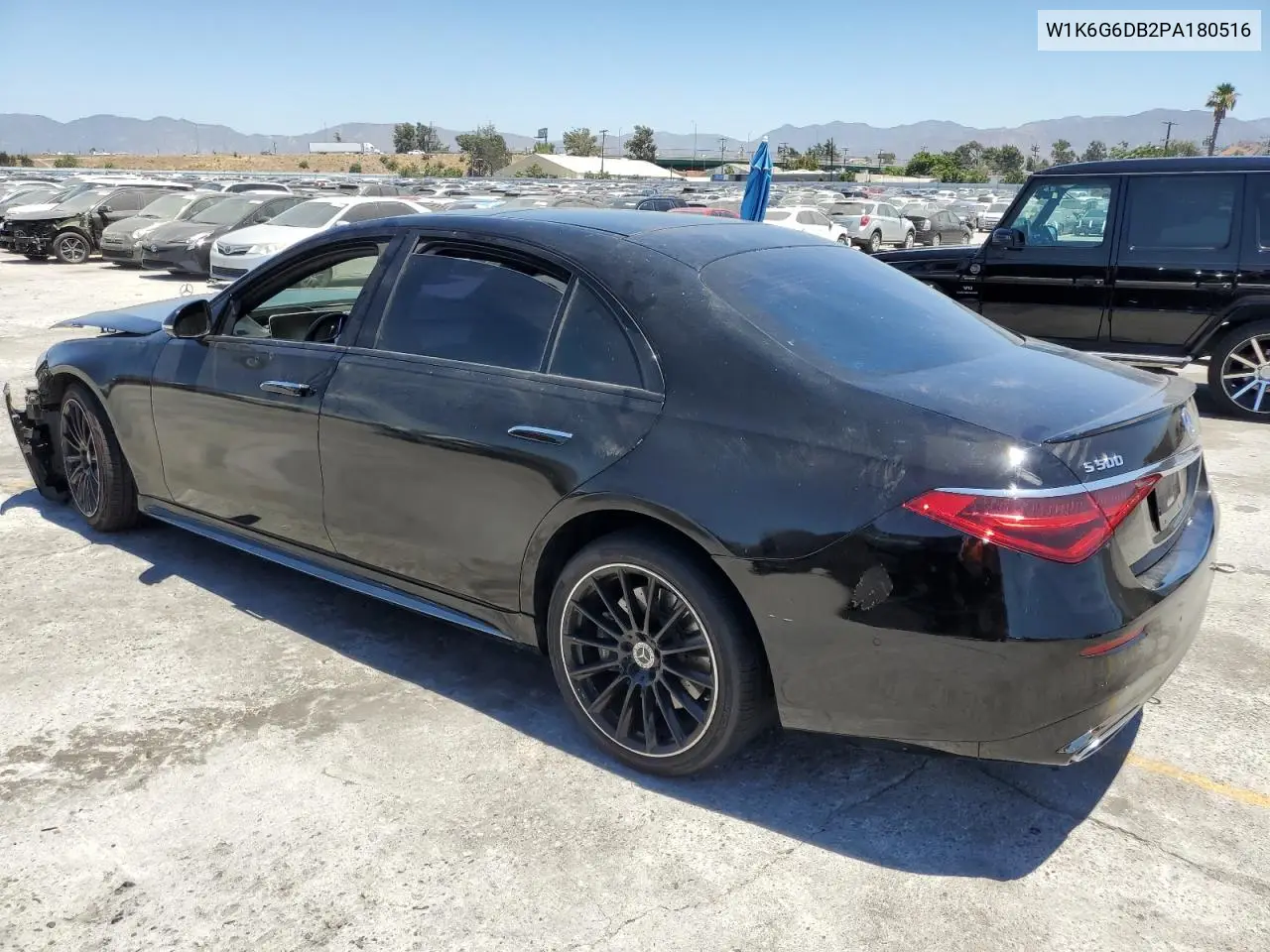 2023 Mercedes-Benz S 500 4Matic VIN: W1K6G6DB2PA180516 Lot: 63069765