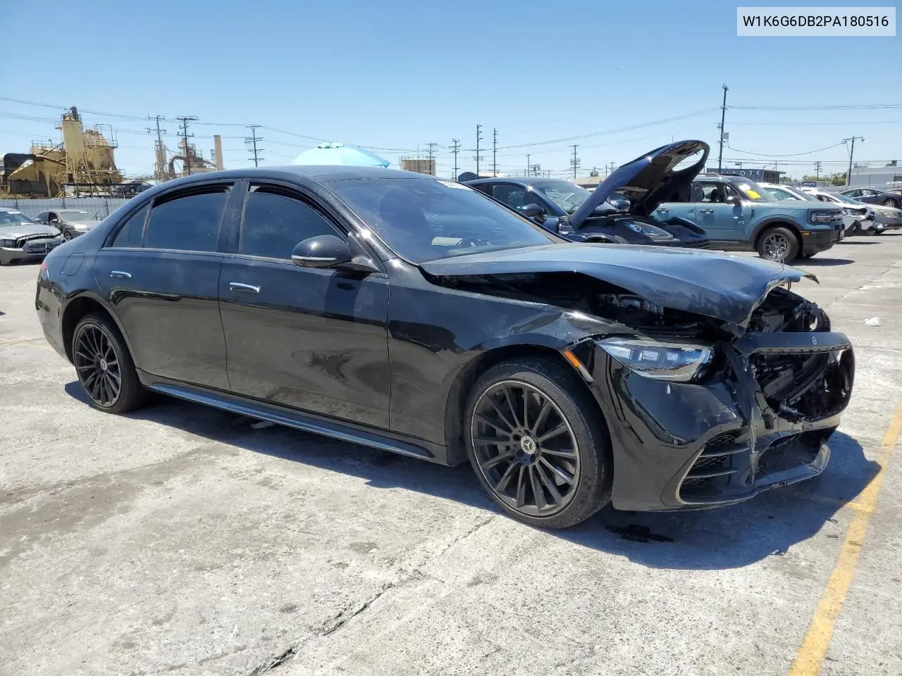 2023 Mercedes-Benz S 500 4Matic VIN: W1K6G6DB2PA180516 Lot: 63069765