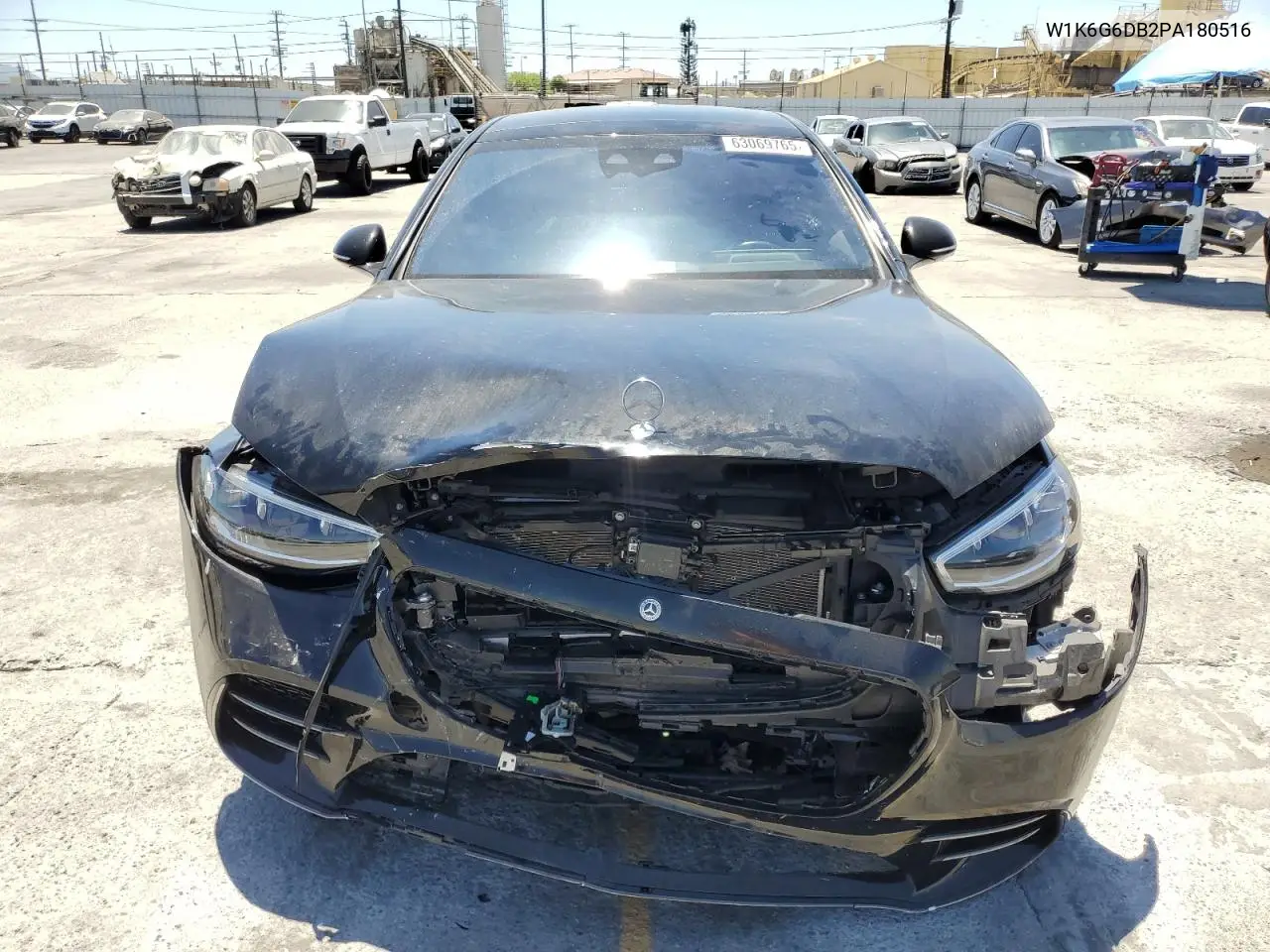 2023 Mercedes-Benz S 500 4Matic VIN: W1K6G6DB2PA180516 Lot: 63069765
