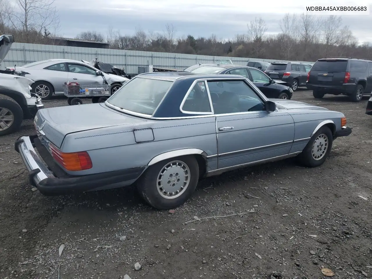 1981 Mercedes-Benz 380 Sl VIN: WDBBA45AXBB006683 Lot: 50946465