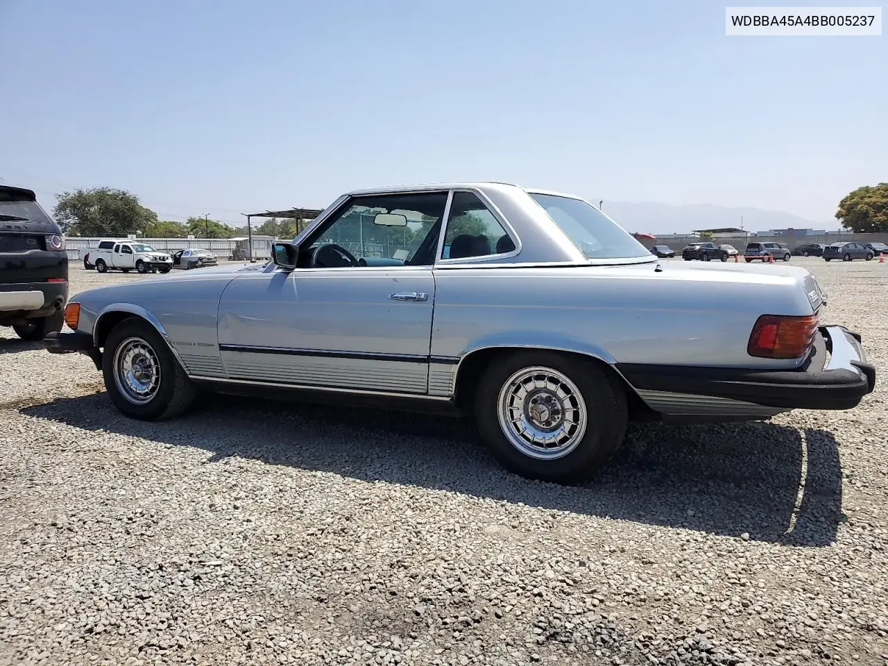 1981 Mercedes-Benz 380 Sl VIN: WDBBA45A4BB005237 Lot: 62766465