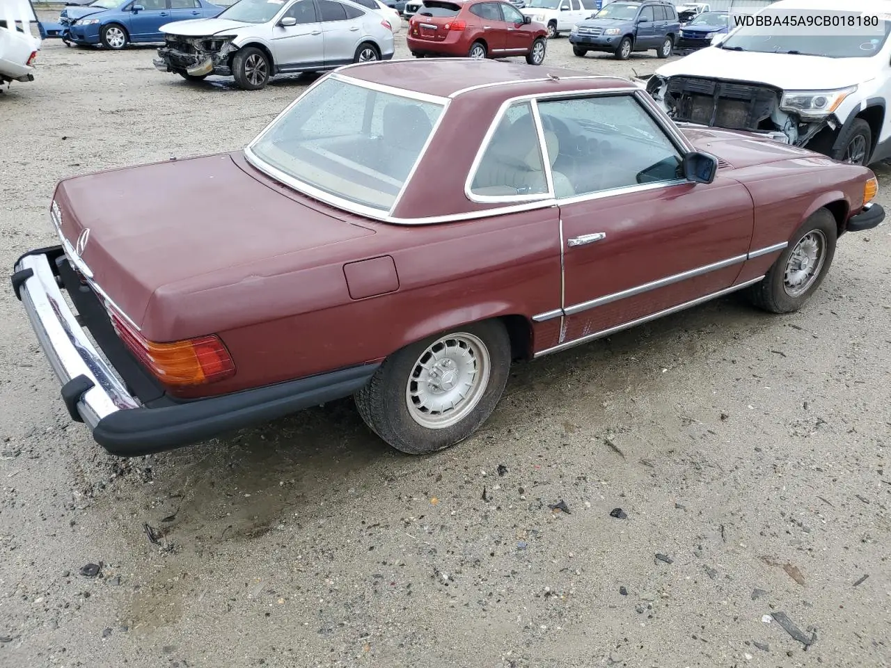 1982 Mercedes-Benz 380 Sl VIN: WDBBA45A9CB018180 Lot: 52850375