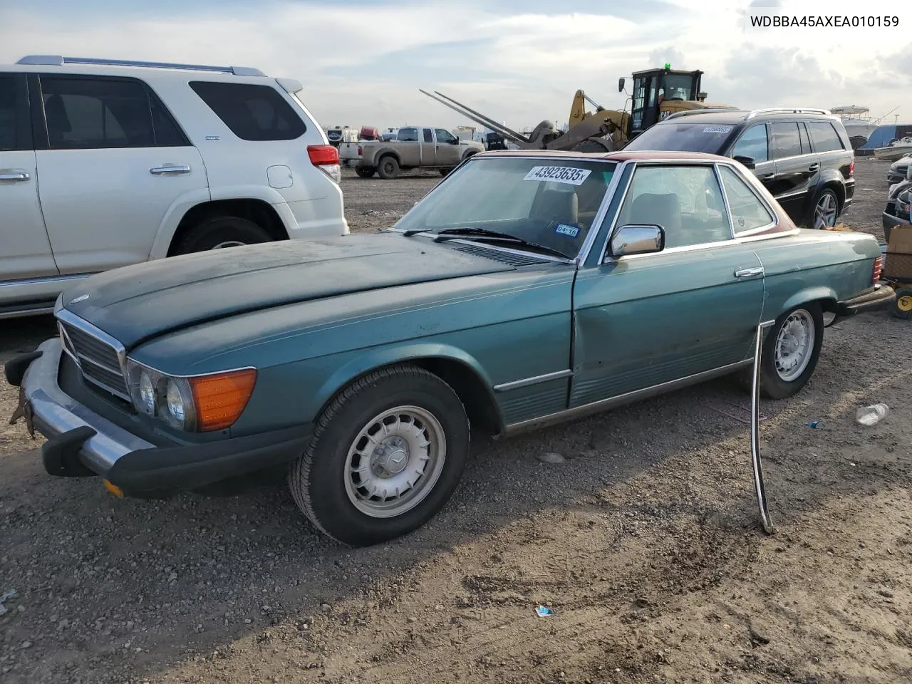 1984 Mercedes-Benz 380 Sl VIN: WDBBA45AXEA010159 Lot: 43923635