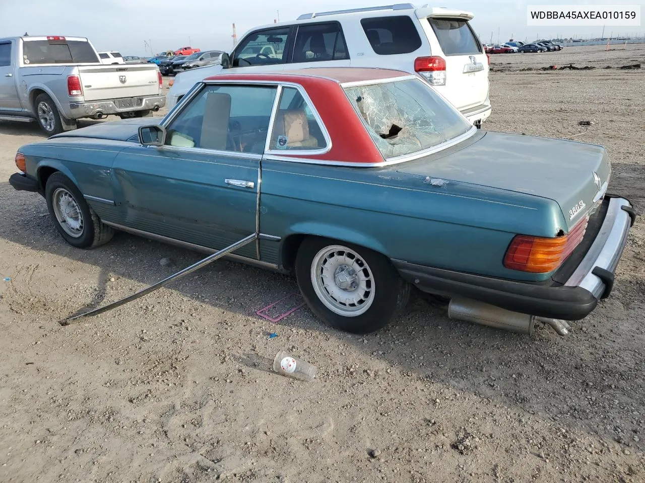 1984 Mercedes-Benz 380 Sl VIN: WDBBA45AXEA010159 Lot: 43923635