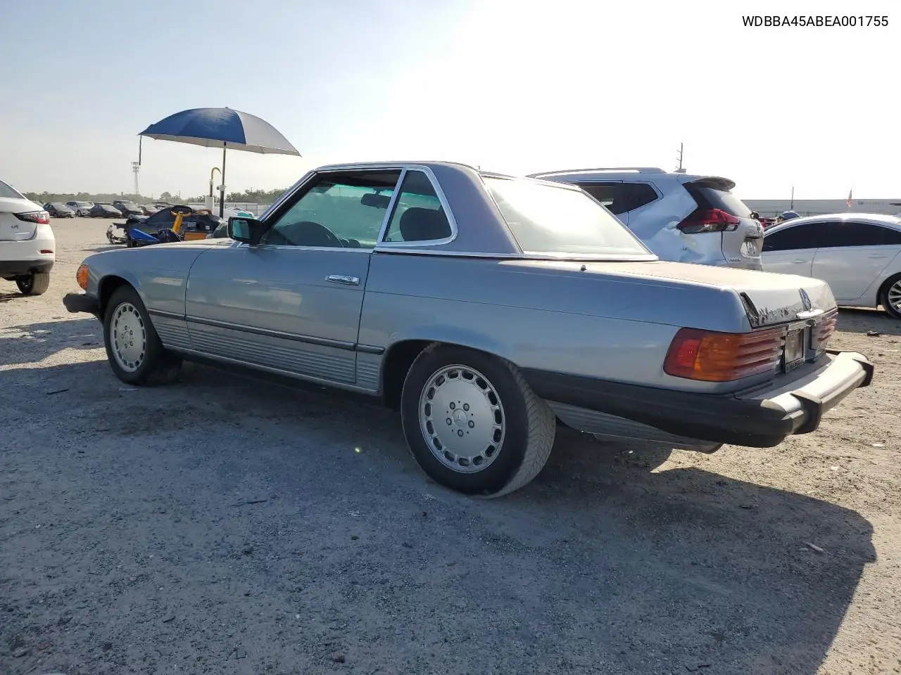 1984 Mercedes-Benz 380 Sl VIN: WDBBA45ABEA001755 Lot: 60427655