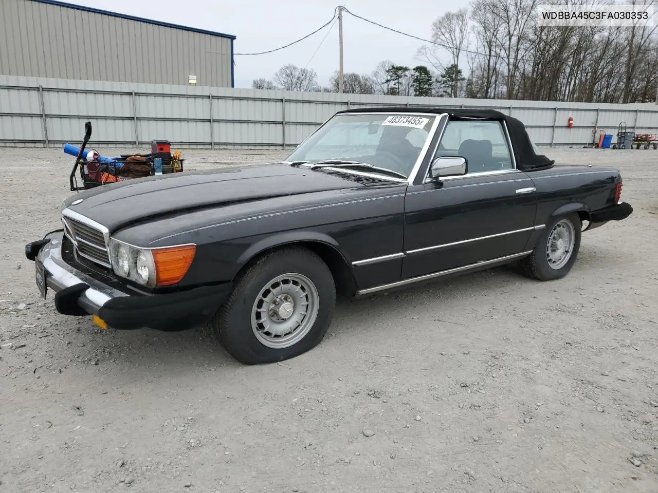 1985 Mercedes-Benz 380 Sl VIN: WDBBA45C3FA030353 Lot: 48373455