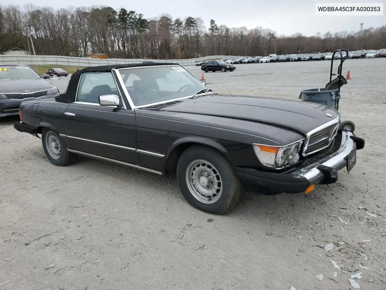 1985 Mercedes-Benz 380 Sl VIN: WDBBA45C3FA030353 Lot: 48373455