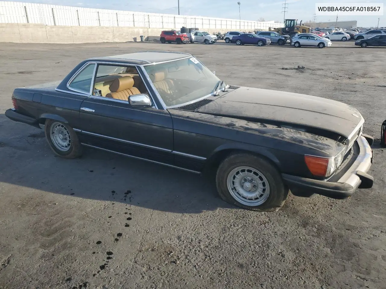 1985 Mercedes-Benz 380 Sl VIN: WDBBA45C6FA018567 Lot: 49676645