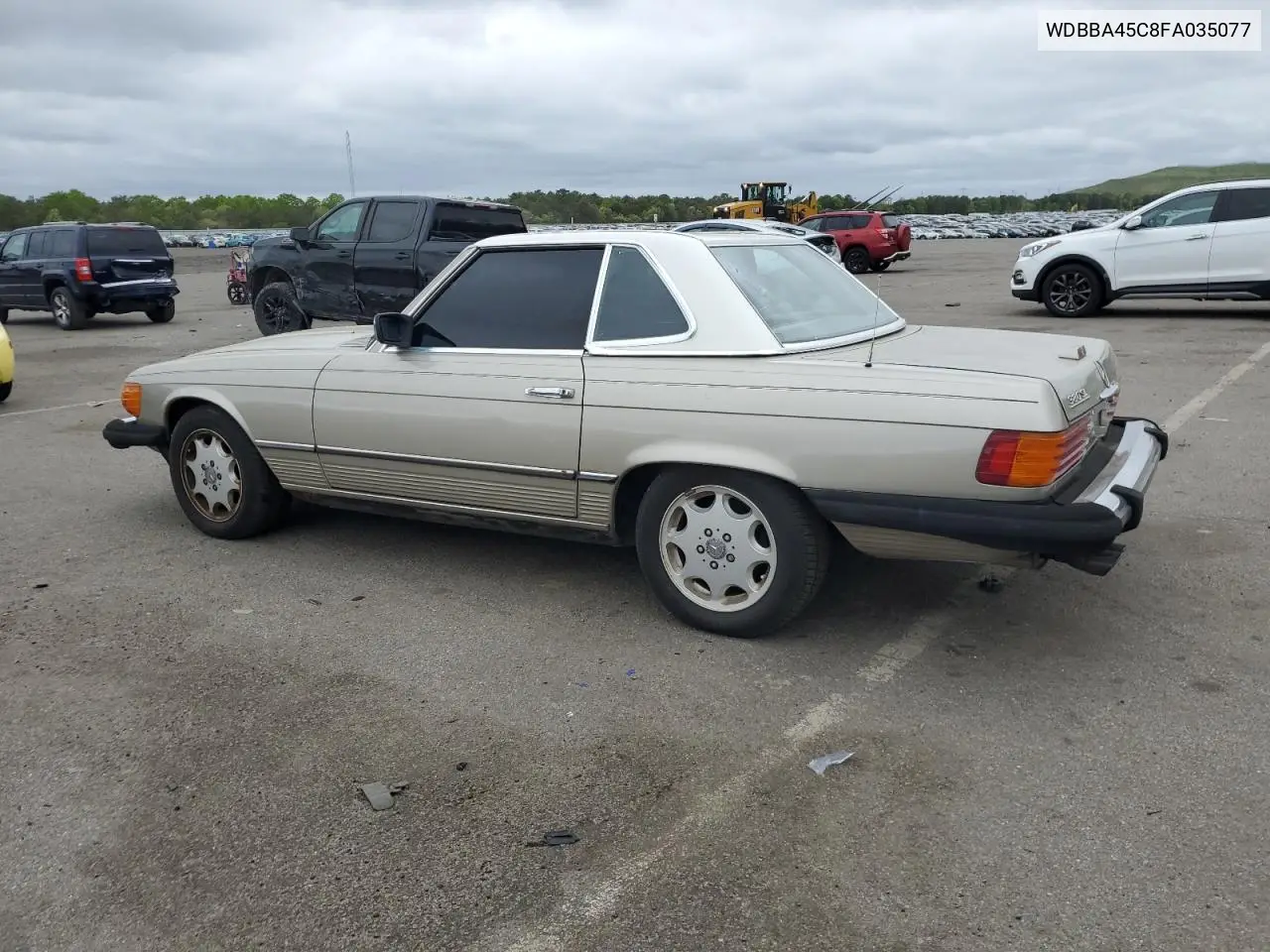 1985 Mercedes-Benz 380 Sl VIN: WDBBA45C8FA035077 Lot: 57941015