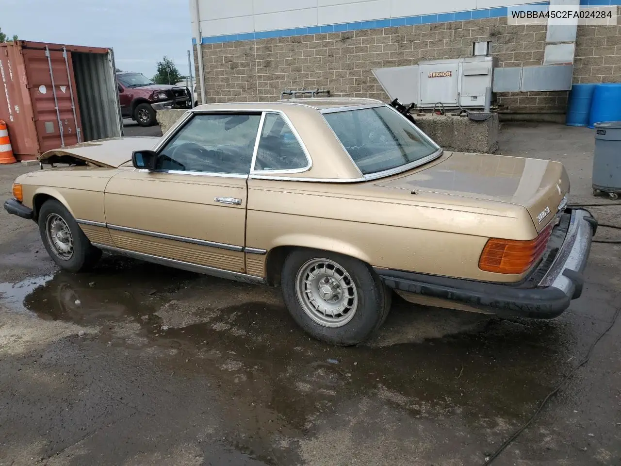 1985 Mercedes-Benz 380 Sl VIN: WDBBA45C2FA024284 Lot: 60805005