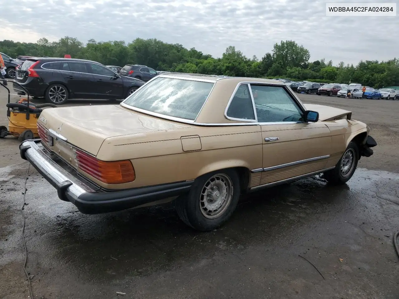 1985 Mercedes-Benz 380 Sl VIN: WDBBA45C2FA024284 Lot: 60805005