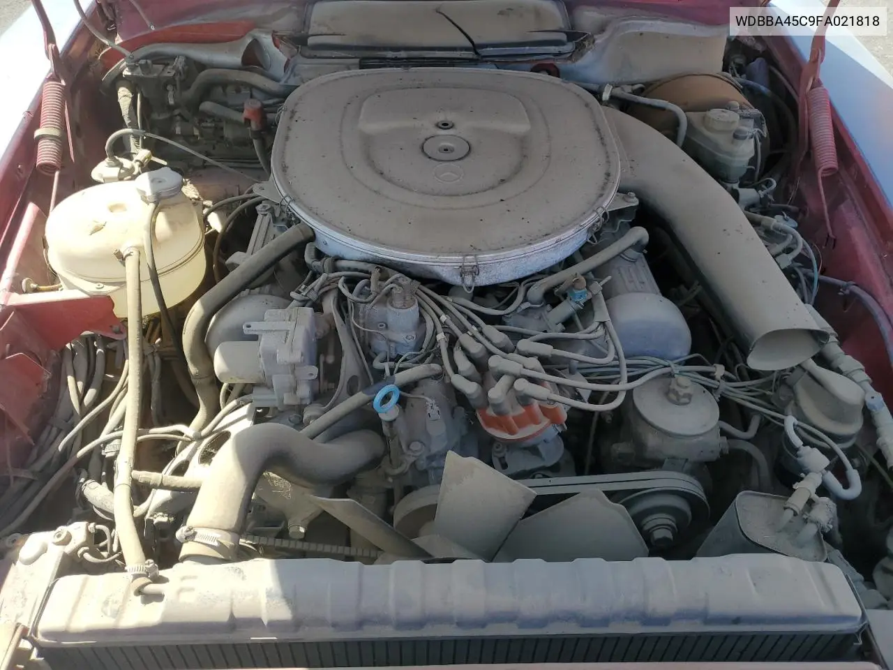 1985 Mercedes-Benz 380 Sl VIN: WDBBA45C9FA021818 Lot: 62368095