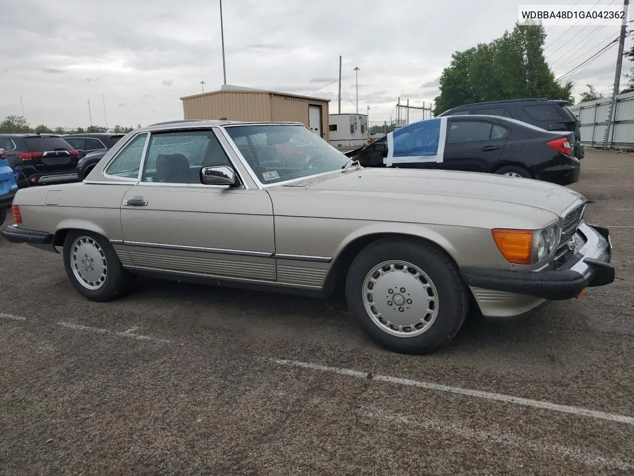 1986 Mercedes-Benz 560 Sl VIN: WDBBA48D1GA042362 Lot: 56671175