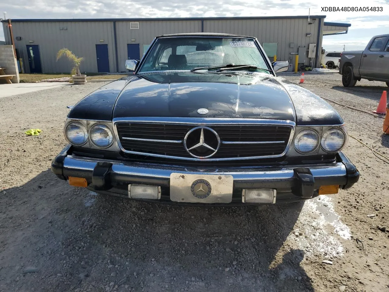 1986 Mercedes-Benz 560 Sl VIN: XDBBA48D8GA054833 Lot: 83746724