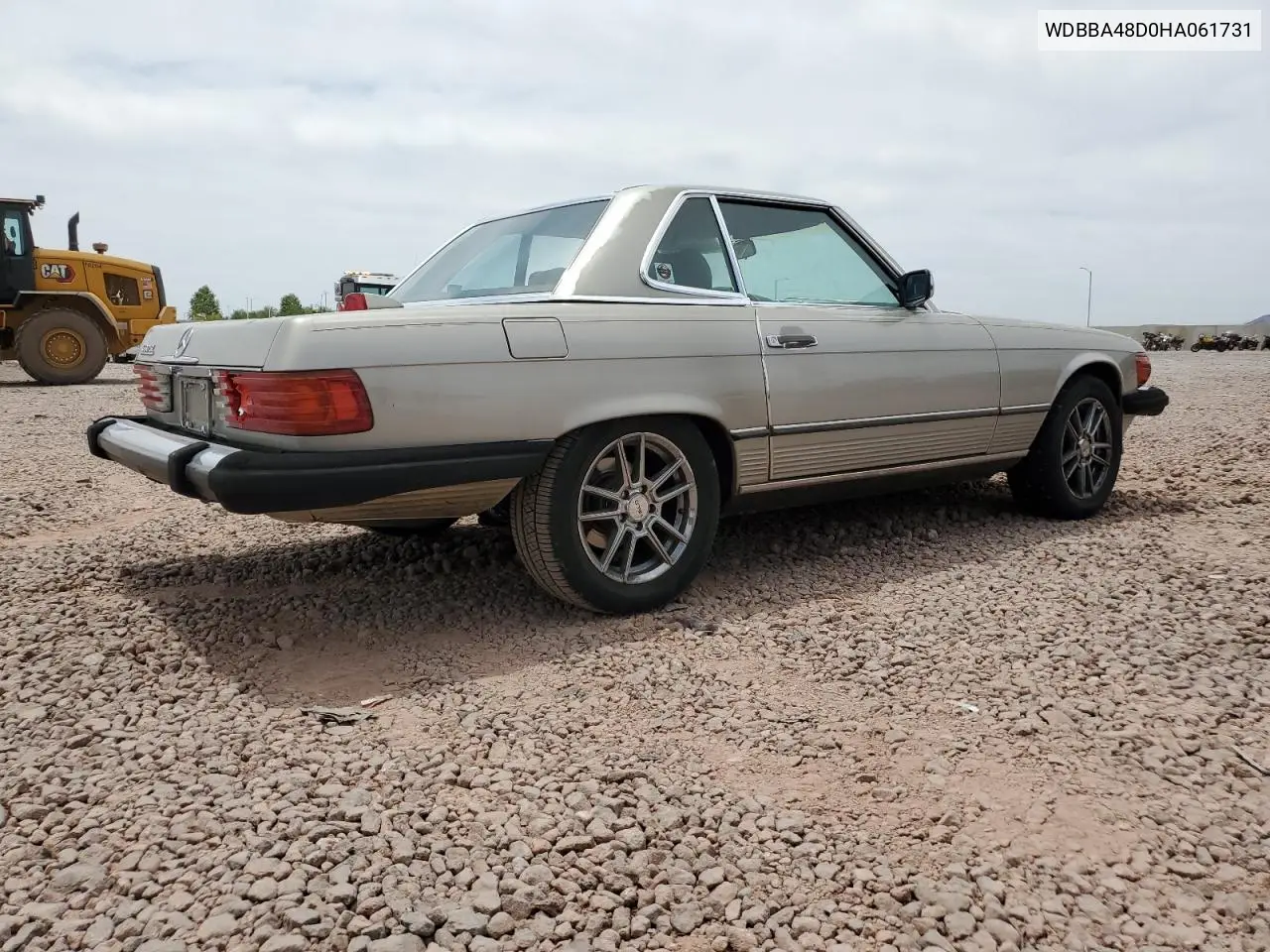 1987 Mercedes-Benz 560 Sl VIN: WDBBA48D0HA061731 Lot: 56622425