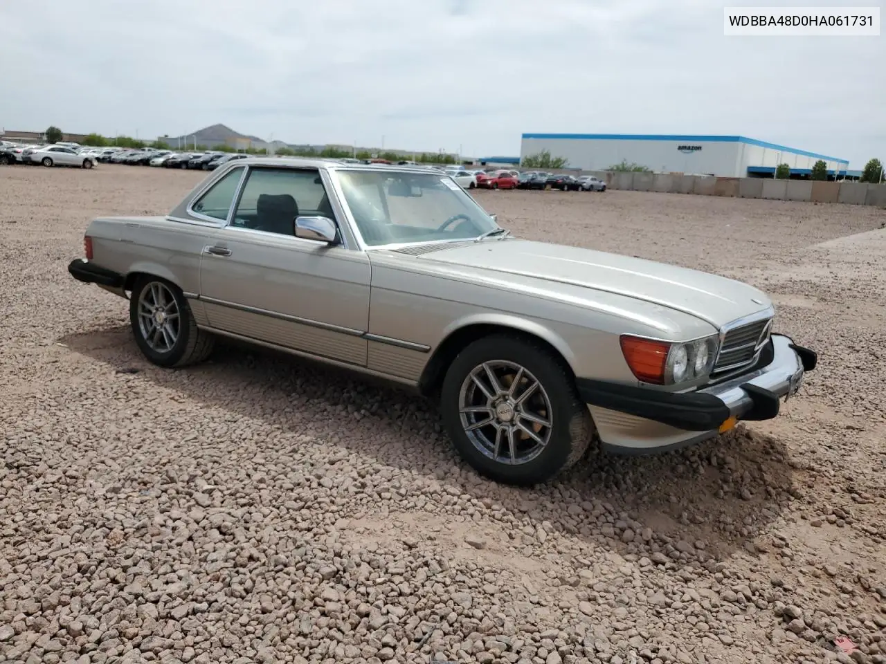 1987 Mercedes-Benz 560 Sl VIN: WDBBA48D0HA061731 Lot: 56622425