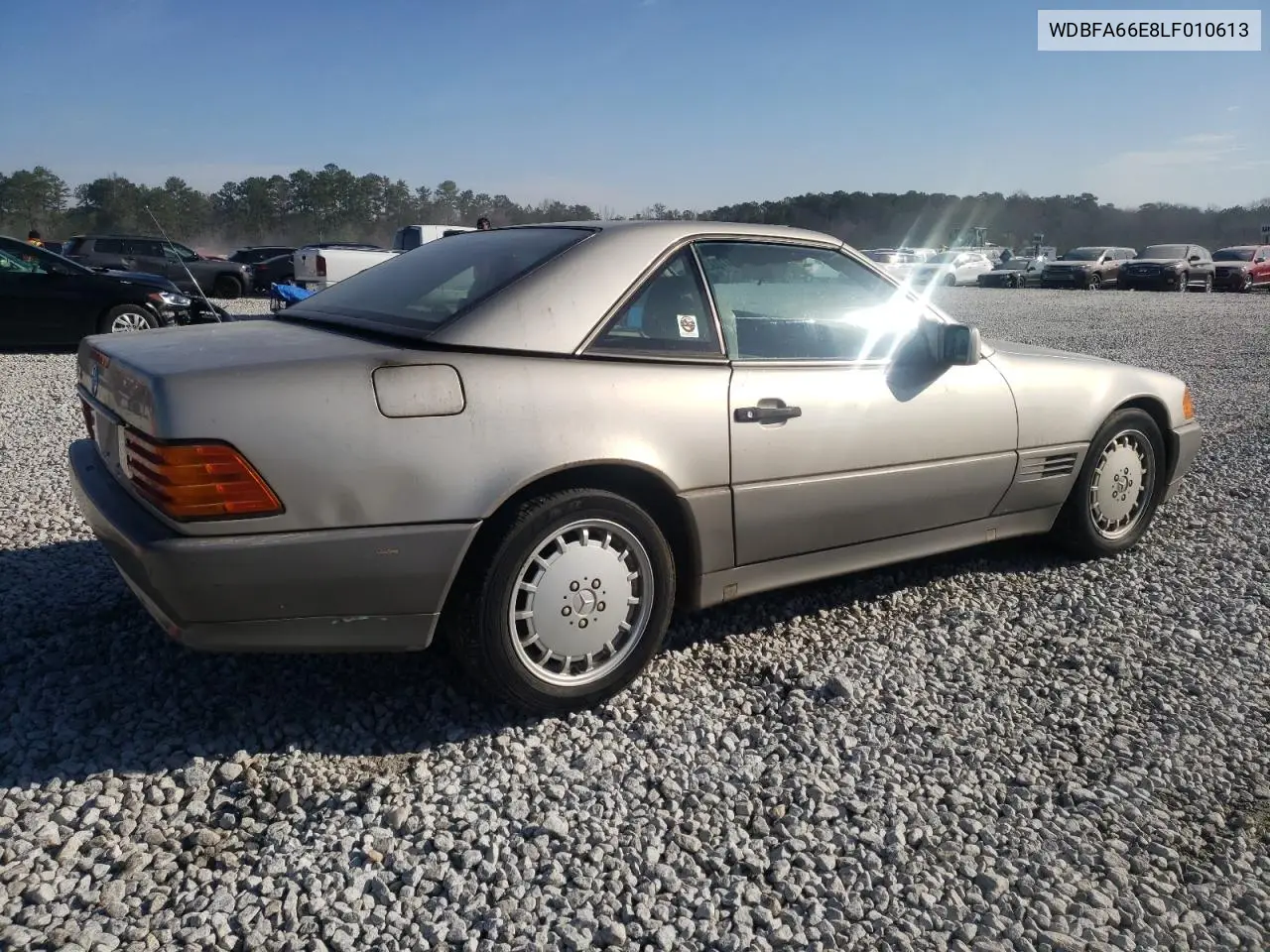 1990 Mercedes-Benz 500 Sl VIN: WDBFA66E8LF010613 Lot: 47093275