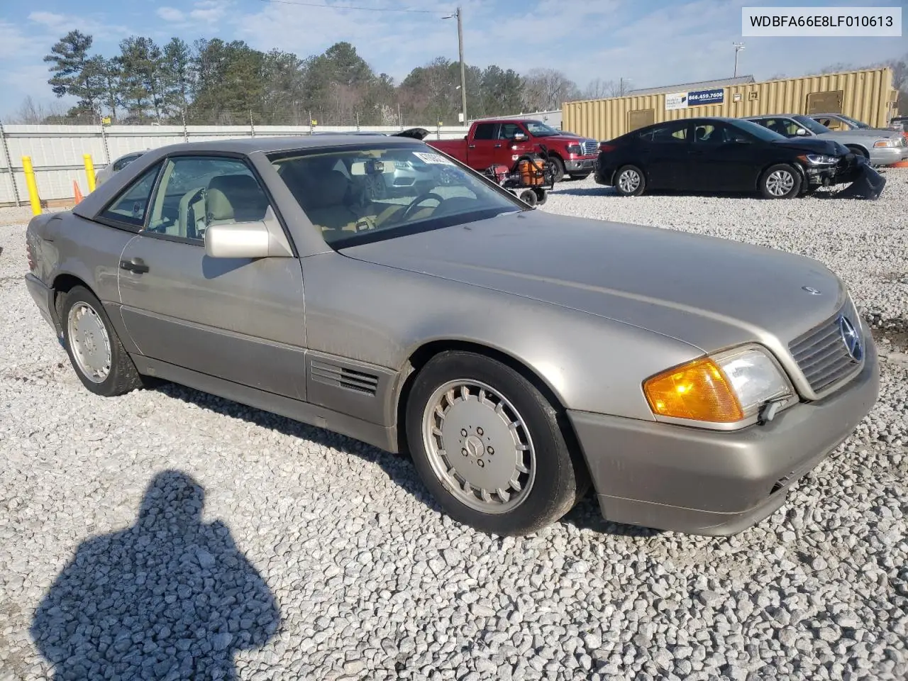 1990 Mercedes-Benz 500 Sl VIN: WDBFA66E8LF010613 Lot: 47093275