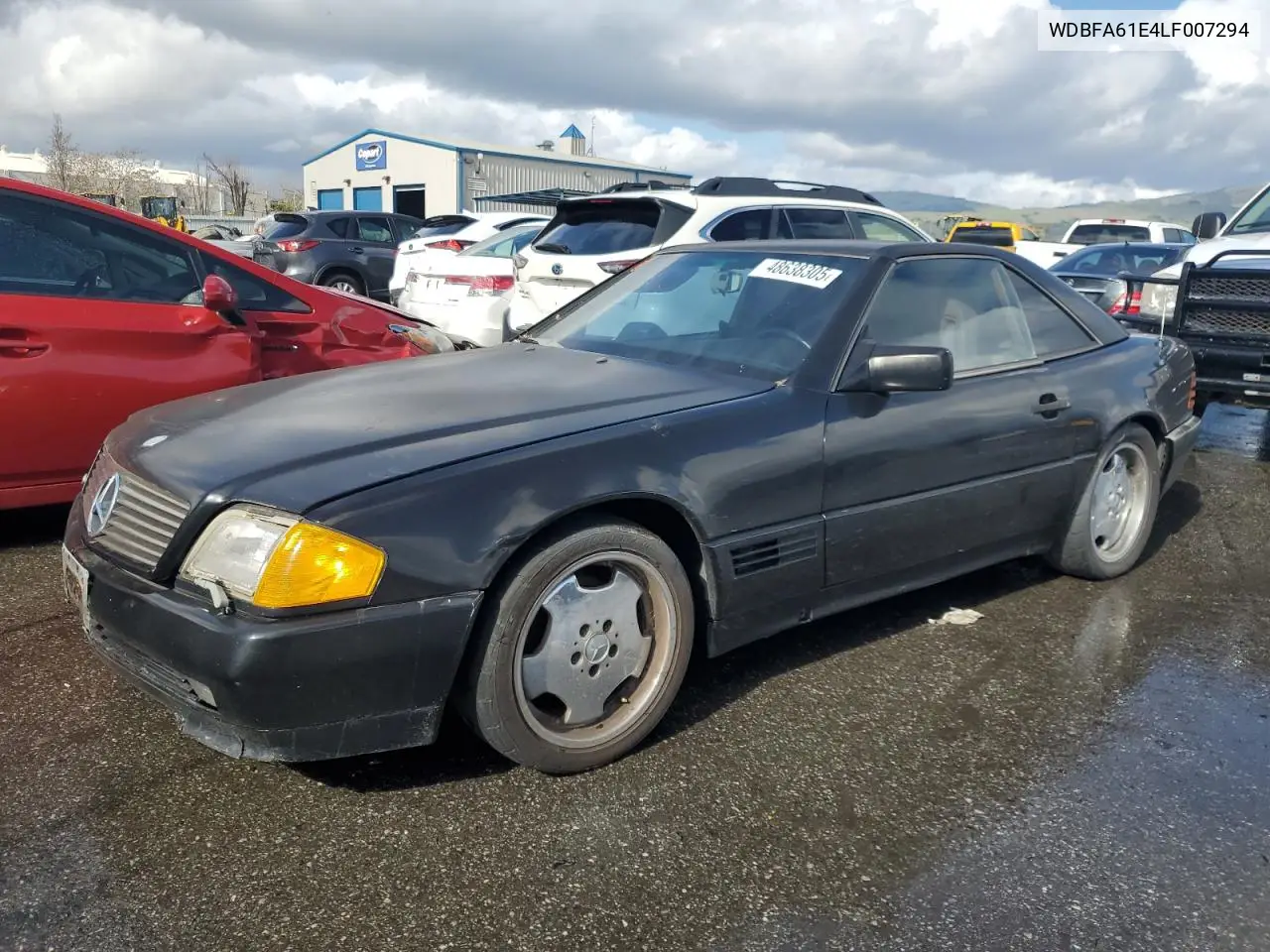 1990 Mercedes-Benz 300 Sl VIN: WDBFA61E4LF007294 Lot: 48638305