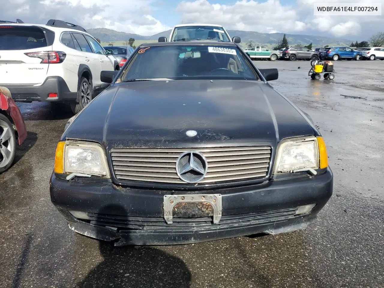 1990 Mercedes-Benz 300 Sl VIN: WDBFA61E4LF007294 Lot: 48638305