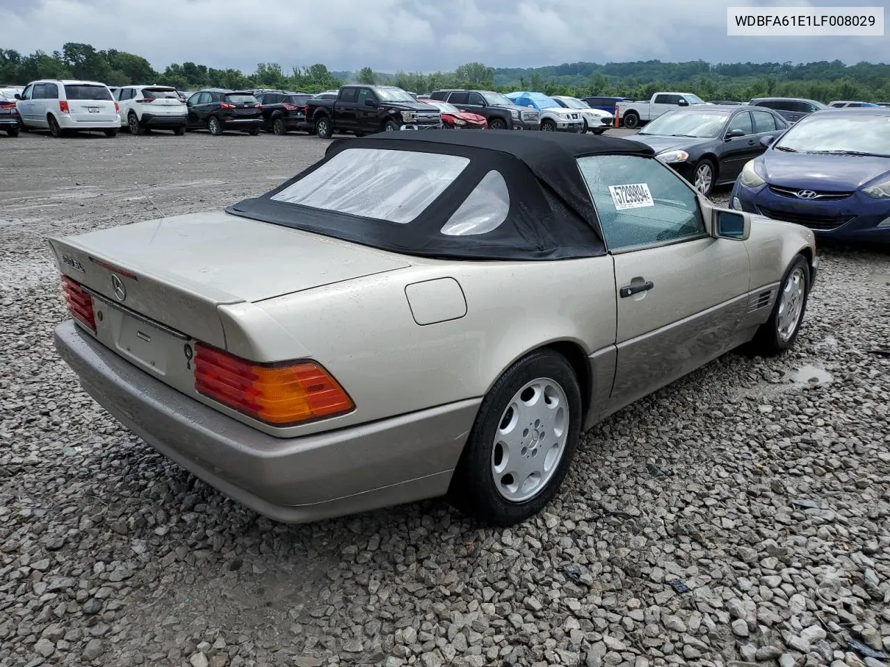 1990 Mercedes-Benz 300 Sl VIN: WDBFA61E1LF008029 Lot: 57299894