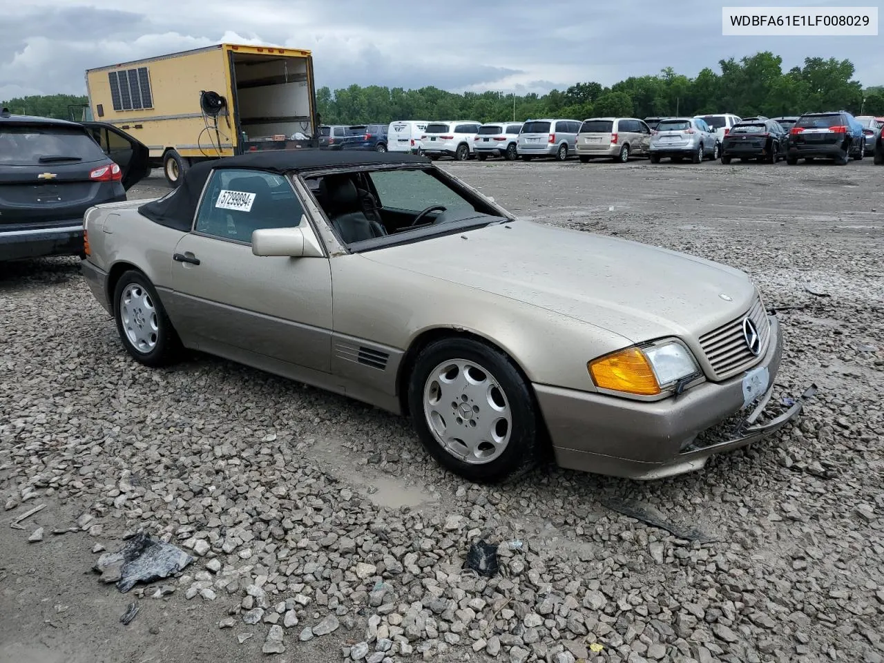 1990 Mercedes-Benz 300 Sl VIN: WDBFA61E1LF008029 Lot: 57299894