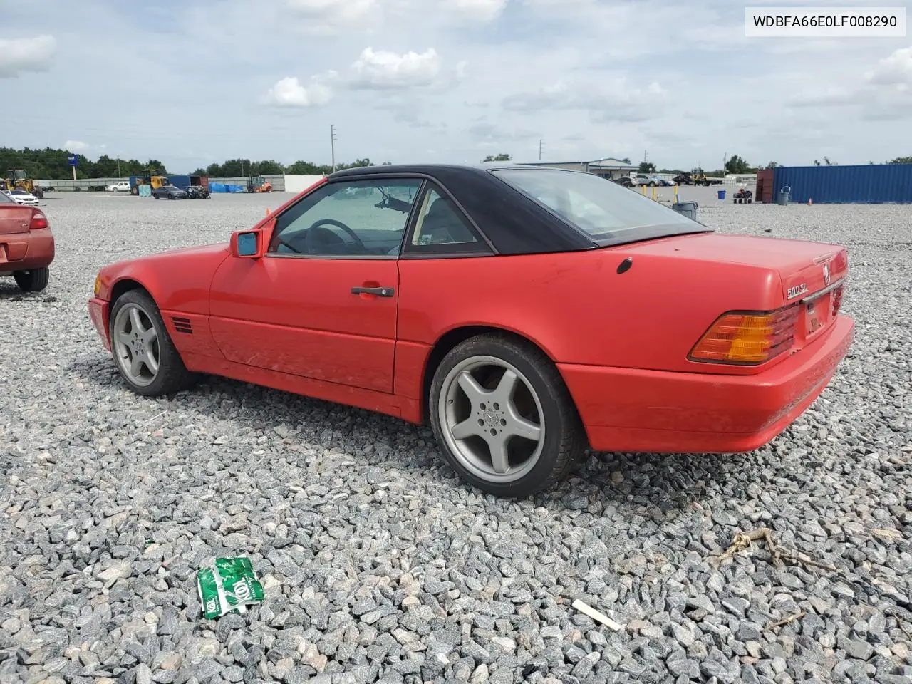 1990 Mercedes-Benz 500 Sl VIN: WDBFA66E0LF008290 Lot: 59951625